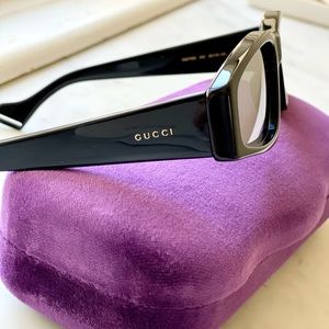Gucci 58mm Rectangular Sunglasses NWB 🕶